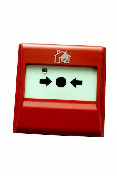 Red Fire Alarm Call Point