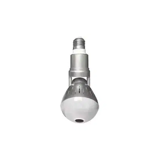 Adjustable CCTV Security 360° Bulb Wireless Wifi IP Panoramic Camera