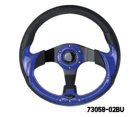 AAA - STEERING WHEEL BLUE/BLACK